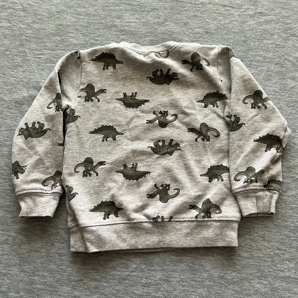 Carter’s boys kids toddlers‎ size 4T dinosaur sweatshirt fall casual activewear